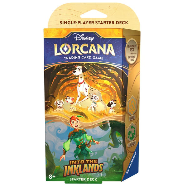 Disney Lorcana TCG: Into the Inklands - Starter Deck Display (8 Decks) - flash vidéo