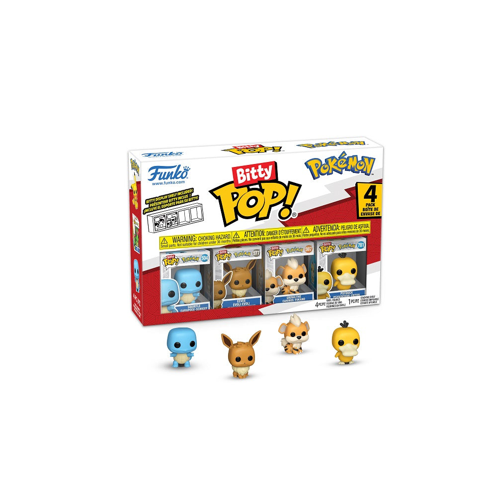 Funko Bitty Pop! 4-Pack: Pokémon - Squirtle