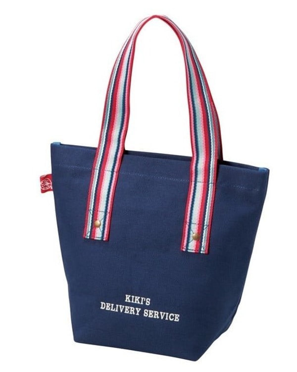 Ghibli - Kiki la petite sorcière - Tote Bag Bleu Marine Jiji - flash vidéo