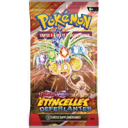 Pokémon JCC - Écarlate et Violet - Pack de Booster EV08 Étincelles Déferlantes (Display x36) - flash vidéo