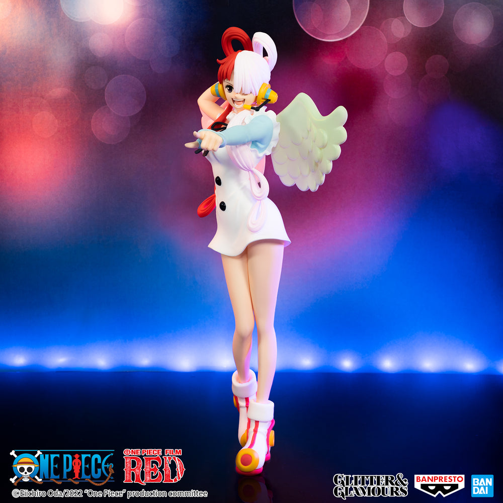 One Piece: Film Red - Glitter & Glamours - Uta Statue 22cm - flash vidéo