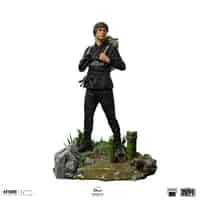 Iron Studios - Arts Scale 1/10 - Star Wars: Book of Boba Fett - Luke Skywalker and Grogu (Training Version) Statue 20cm - flash vidéo