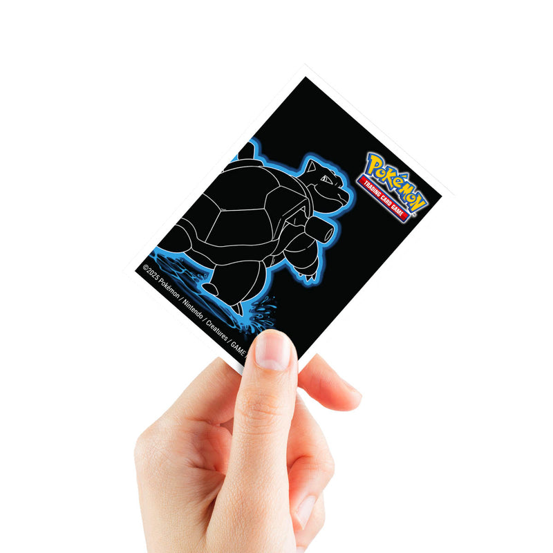 Ultra Pro - Pokémon JCC - Sachet de 105 protèges cartes Apex Neon Kanto Tortank