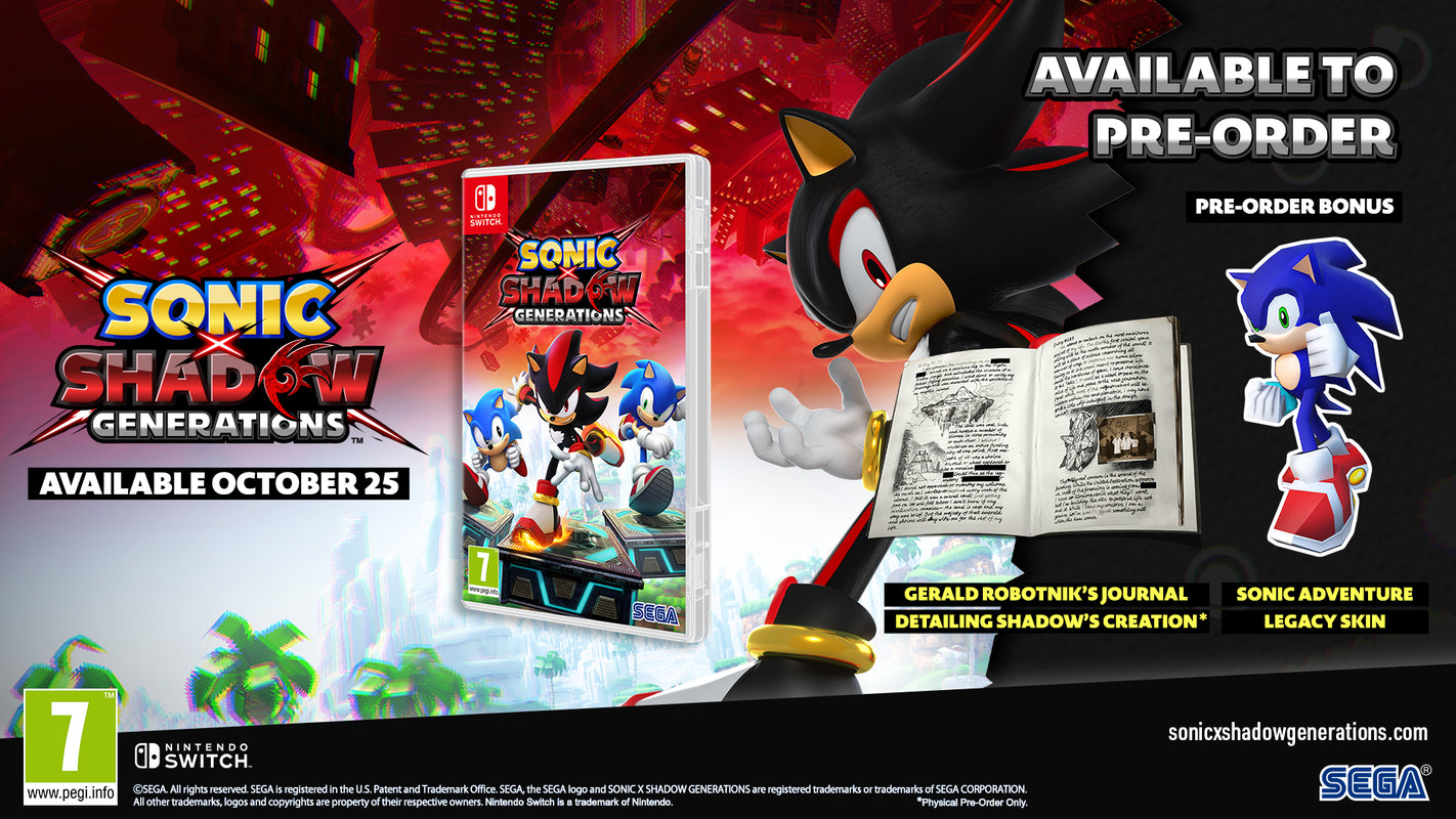 SONIC X SHADOW GENERATIONS