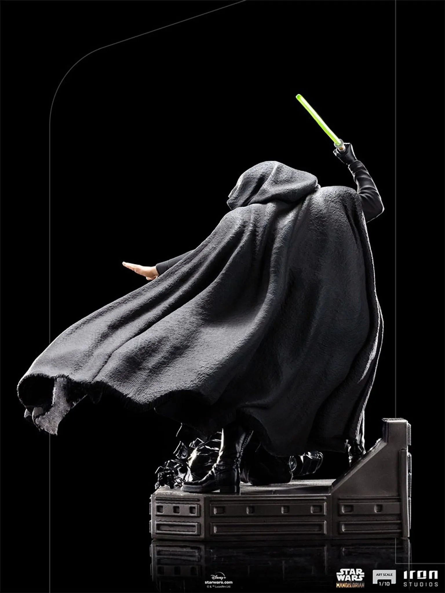 Iron Studios - Arts Scale 1/10 - The Mandalorian - Luke Skywalker (Combar Version) Statue 24cm - flash vidéo