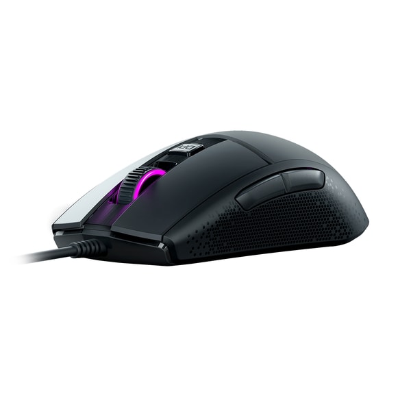 Roccat - Souris de jeu filaire Burst Core optique ultralégère Noire - flash vidéo