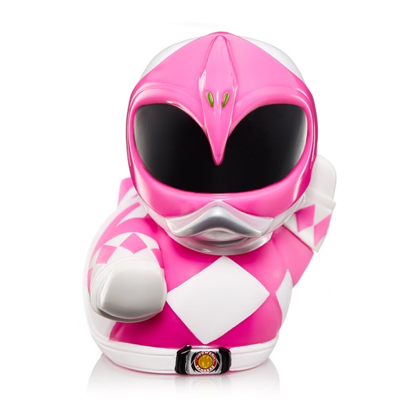 TUBBZ Canard de bain - Mighty Morphin Power Rangers - Ranger Rose (Édition Limitée) - flash vidéo