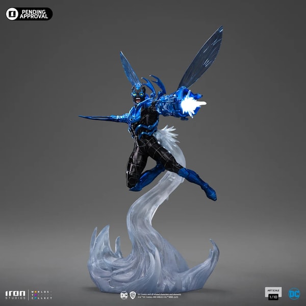 Iron Studios - Art Scale 1/10 - DC Comics - Blue Beetle Statue 33cm - flash vidéo