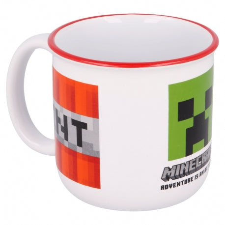 Stor - Minecraft - Mug en céramique 400ml "Creeper et TNT"