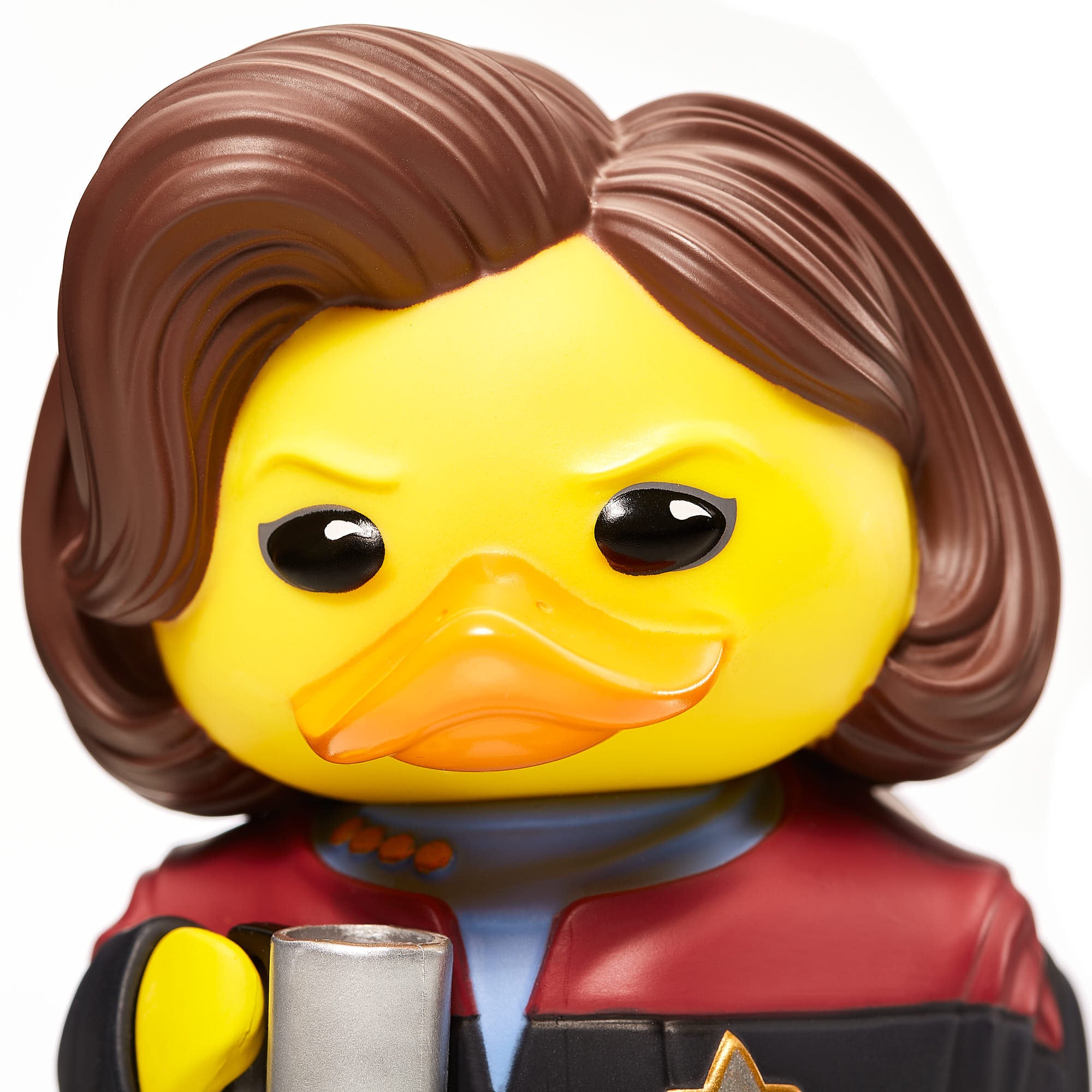 Numskull - Best of TUBBZ Boîte Canard de bain - Star Trek - Kathryn Janeway - 9cm - flash vidéo