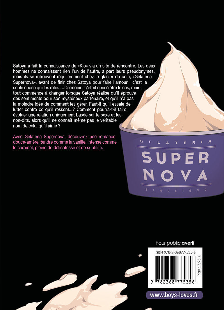 Gelateria Supernova - Livre (Manga) - Yaoi - Hana Collection