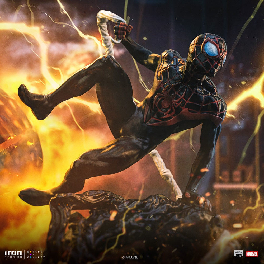 Iron Studios - Art Scale 1/10 - Marvel - Spider-Man - Miles Morales Statue 32cm