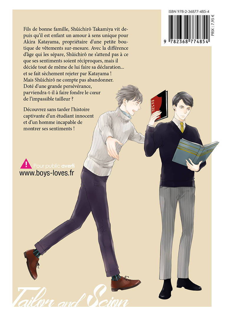 Tailor and Scion - Livre (Manga) - Yaoi - Hana Collection