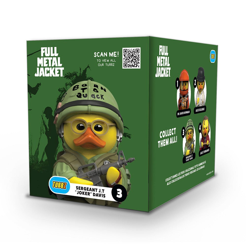 Numskull - Best of TUBBZ Boîte Canard de bain - Full Metal Jacket - Sgt J.T. "Joker" Davis - 9cm