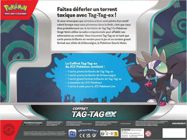 Pokémon JCC - Coffret Tag-Tag-ex - flash vidéo
