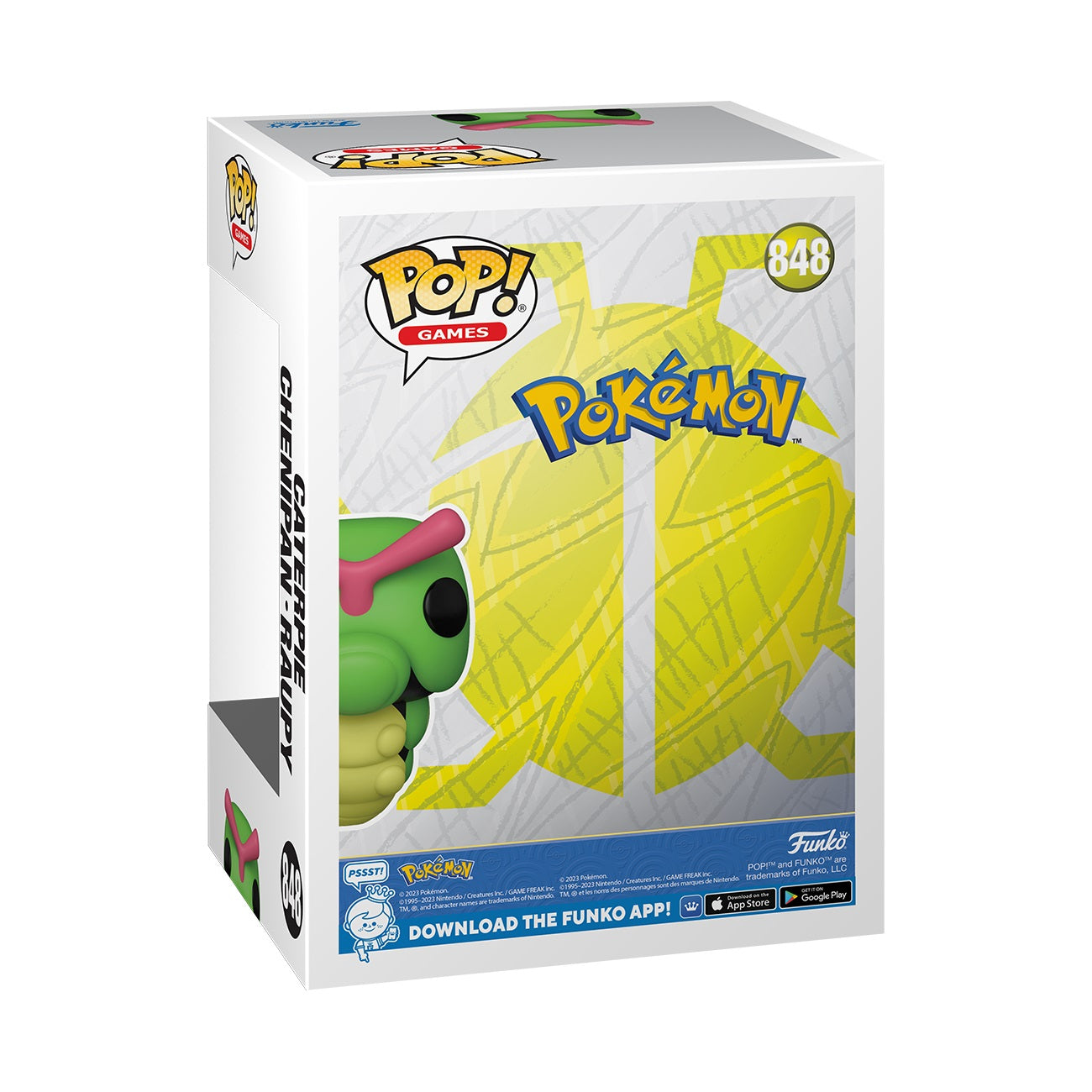 Funko Pop! Games: Pokémon - Chenipan - flash vidéo