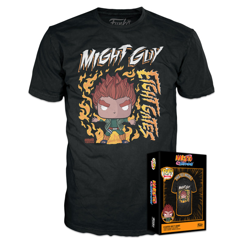 Funko Boxed Tee: Naruto - 8-Gates Guy - L