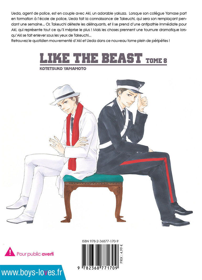 Like The Beast - Tome 08 - Livre (Manga) - Yaoi