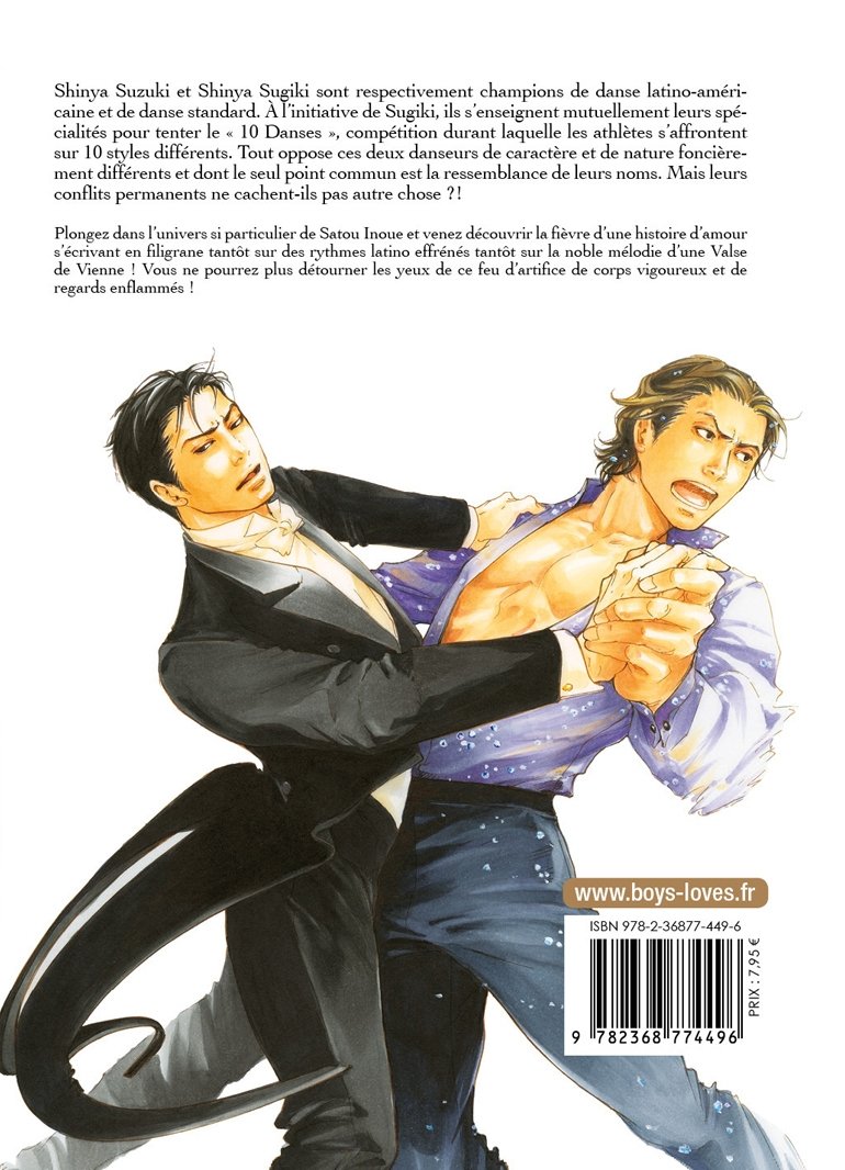10 Dance - Tome 01 - Livre (Manga) - Yaoi - Hana Collection