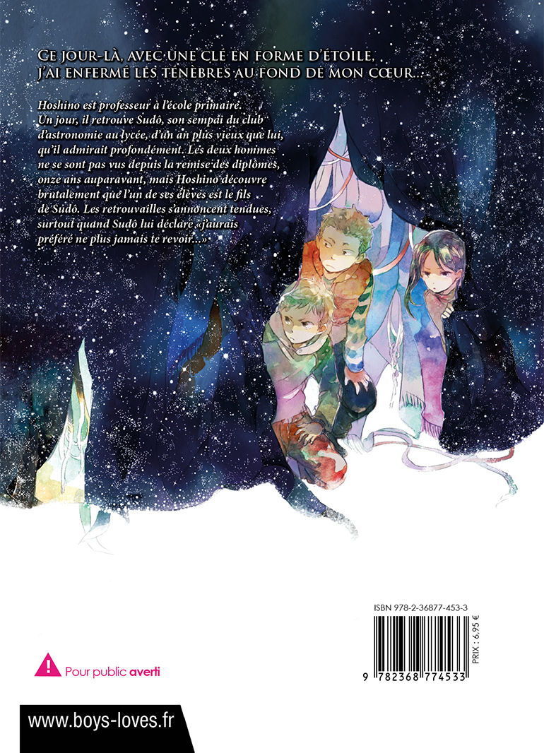 Dans un coin de ciel nocturne - Livre (Manga) - Yaoi - Hana Collection