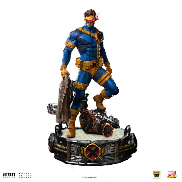 Iron Studios - Deluxe Arts Scale 1/10 - Marvel - X-Men - Cyclops Unleashed Statue 23cm - flash vidéo