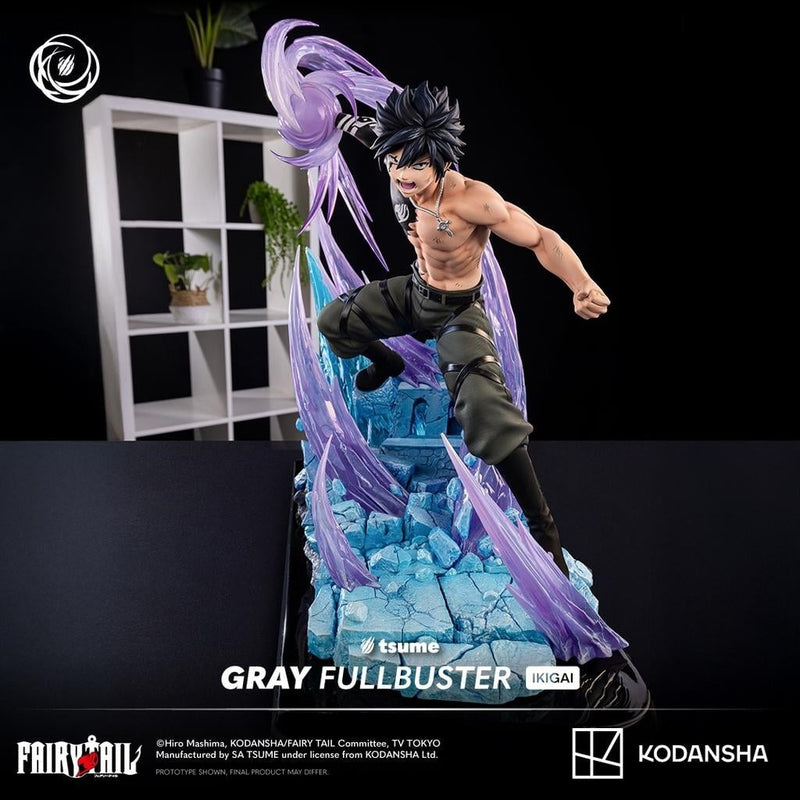 Tsume Art - IKIGAI 1/6 - Fairy Tail - Gray Fullbuster Statue 37cm