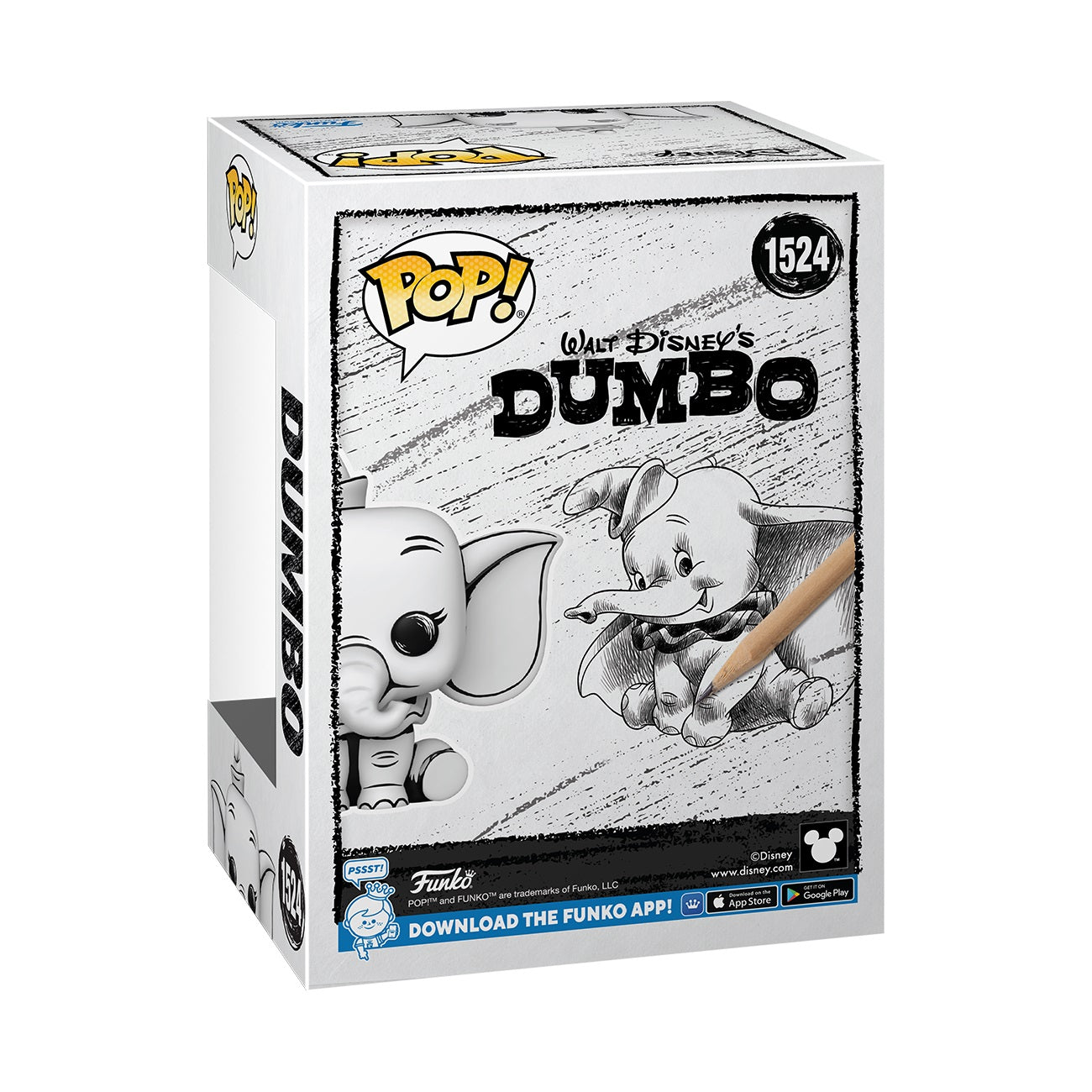 Funko Pop! Disney: Sketched - Dumbo - flash vidéo