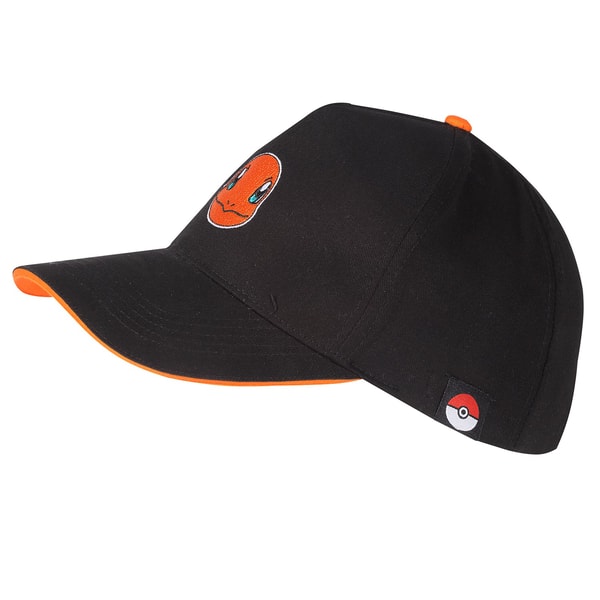 Nintendo - Pokémon - Casquette de Baseball Badge Salamèche - flash vidéo