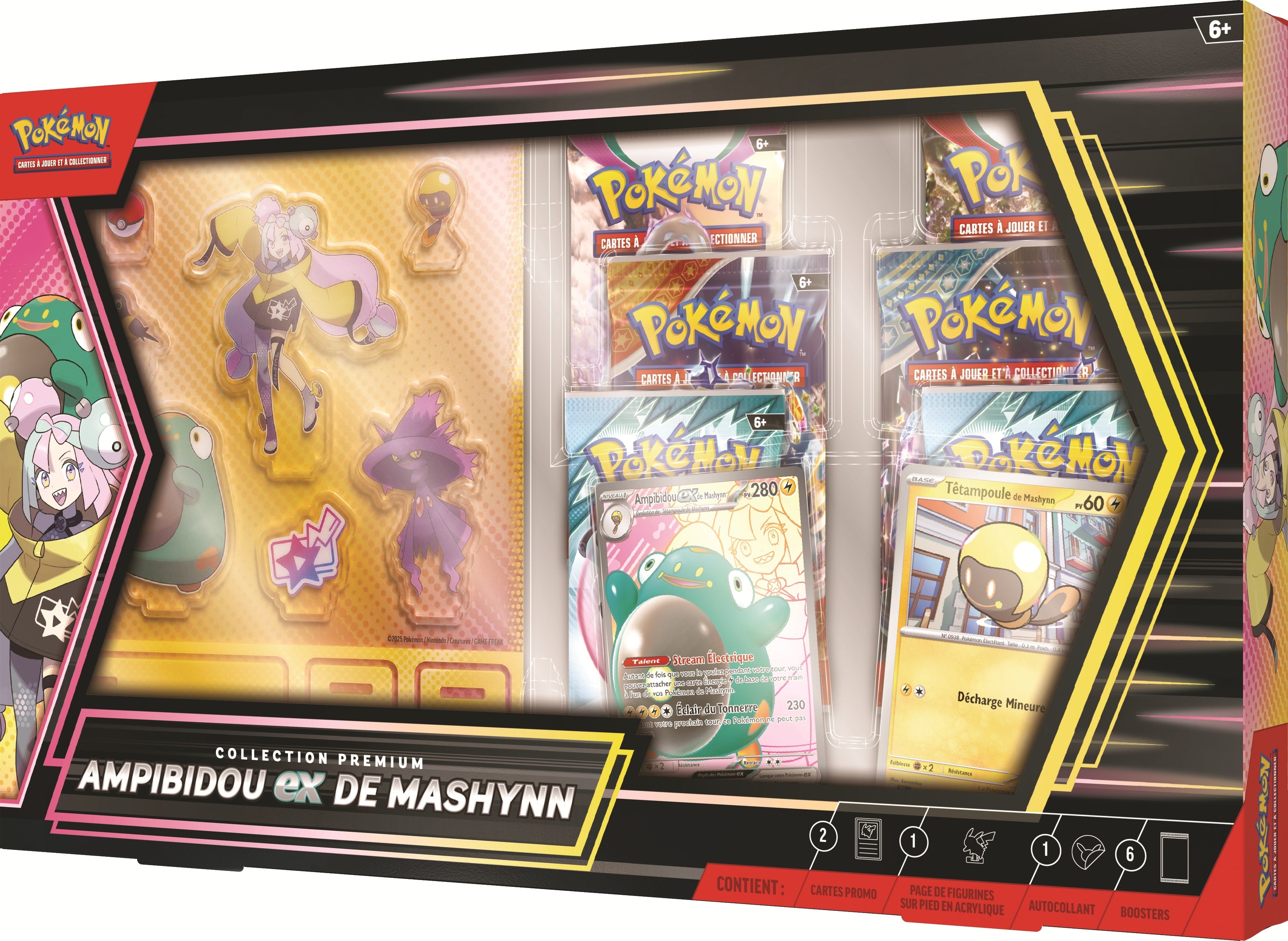 Pokémon JCC : Collection Premium Ampidibou-ex de Mashynn - flash vidéo