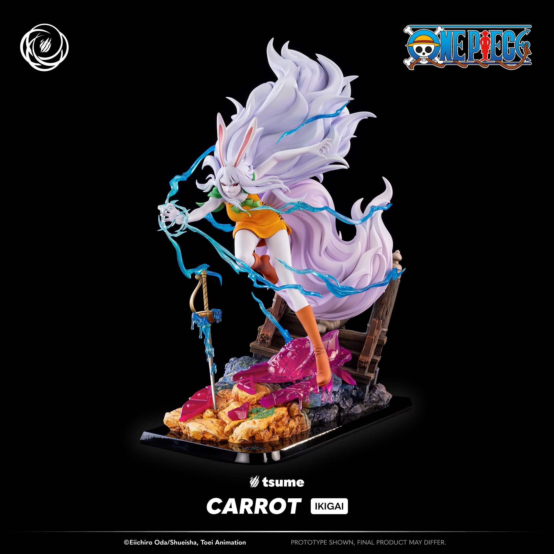 Tsume Art - IKIGAI 1/6 - One Piece - Carrot Statue 46cm