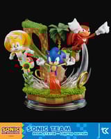 Cartoon Kingdom - 1:6 Statues - Sonic the Hedgehog - Sonic Team Édition Limitée Statue 35cm