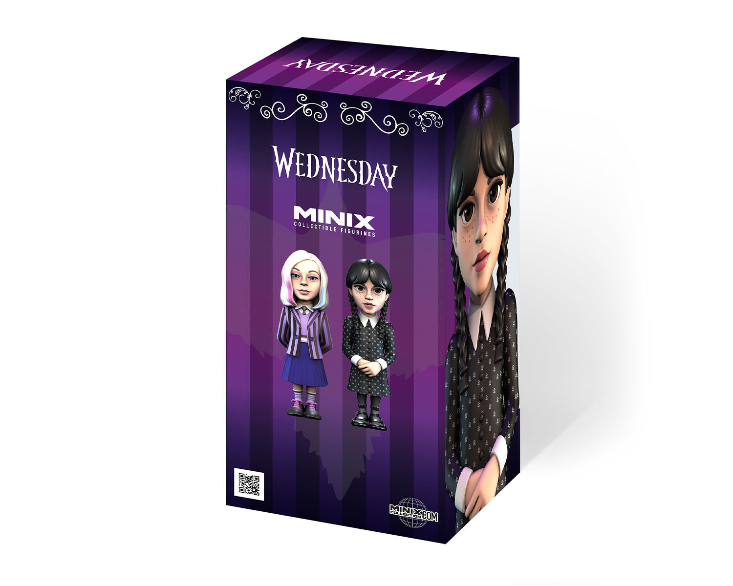 Minix - TV Series #113 - Wednesday - Mercredi Addams - Figurines PVC 12 cm