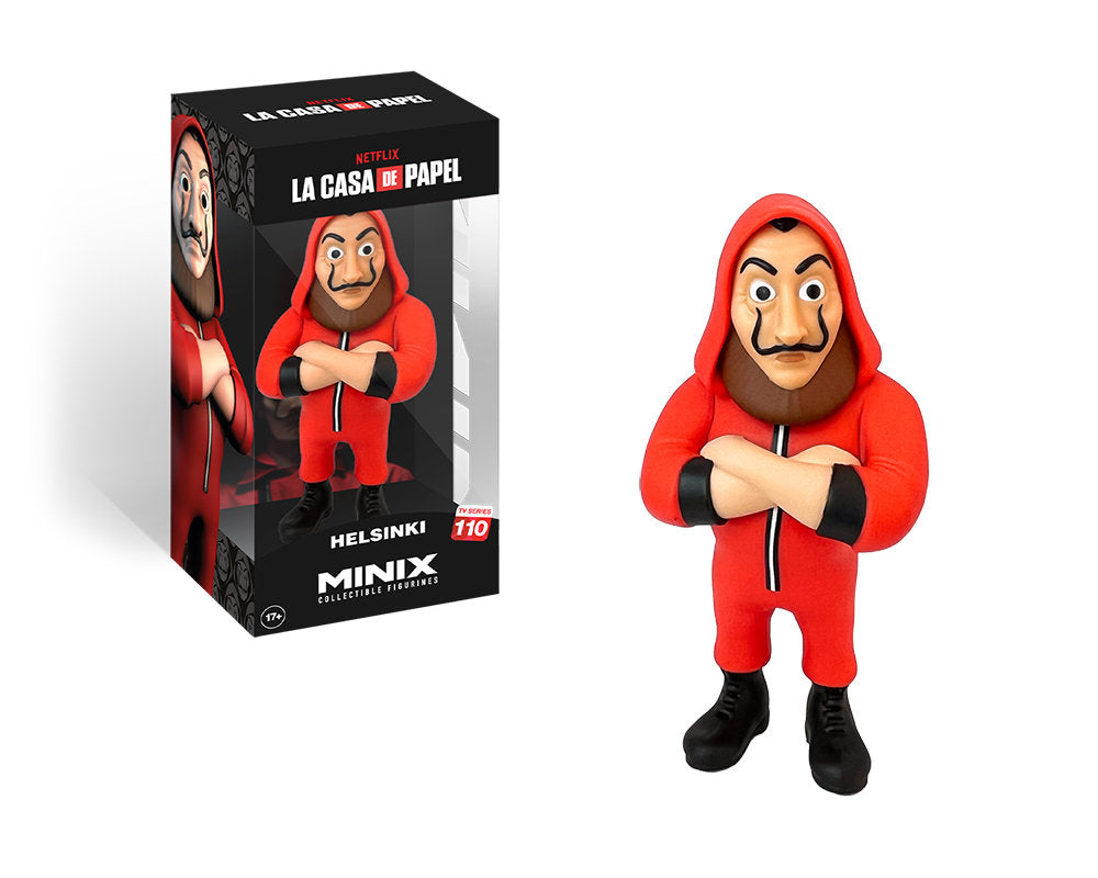 Minix - TV Series #110 - La Casa de Papel - Helsinki avec masque - Figurines PVC 12 cm