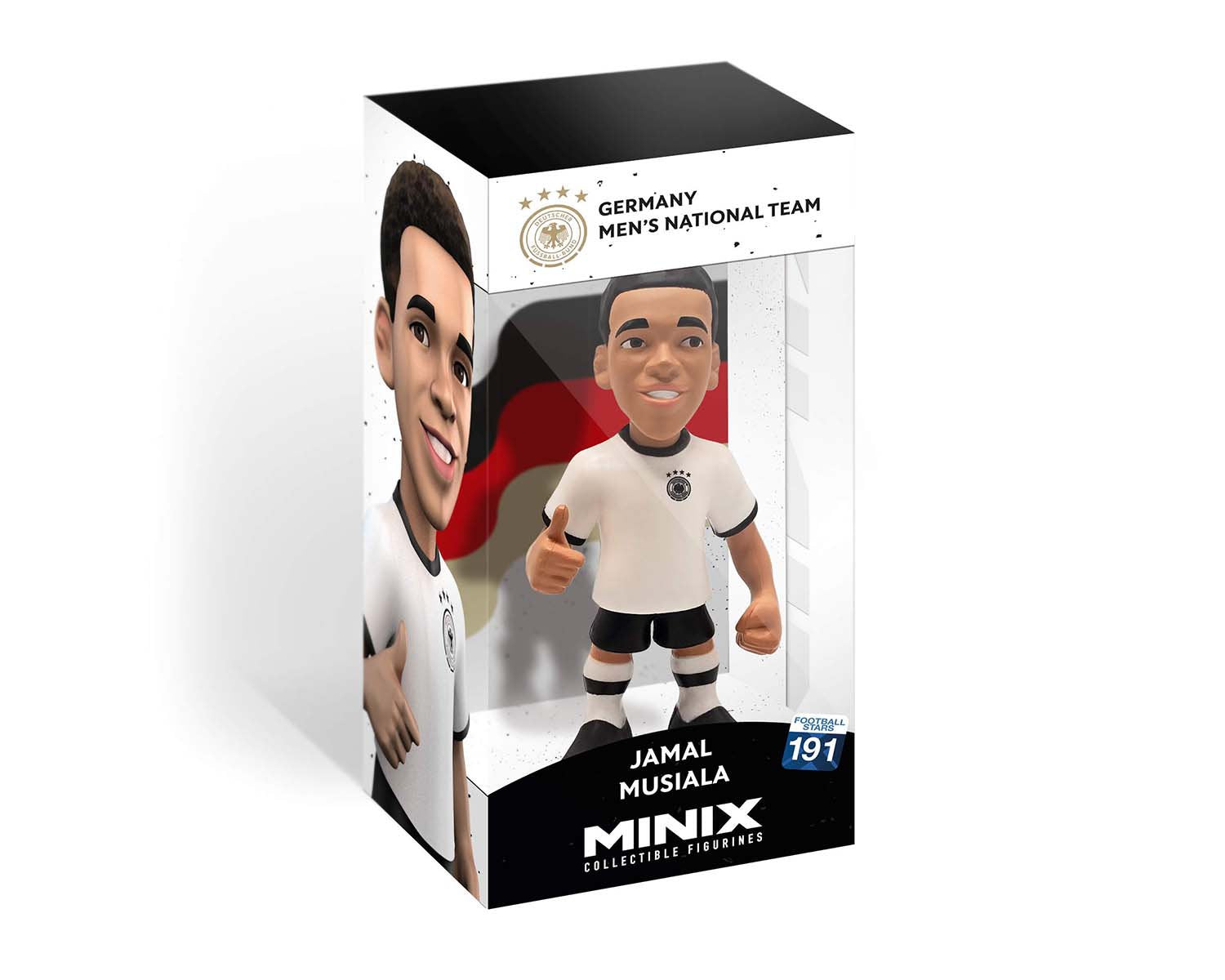 Minix - Football Stars #191 - DFB - Musiala 10 - Figurines PVC 12 cm (W8 Bis)