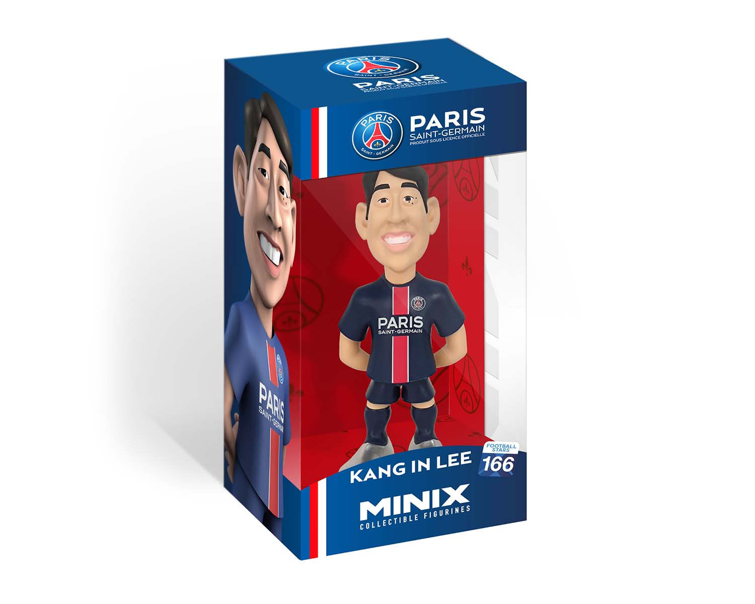 Minix - Football Stars #166 - PSG - Kang In Lee 19 - Figurines PVC 12 cm