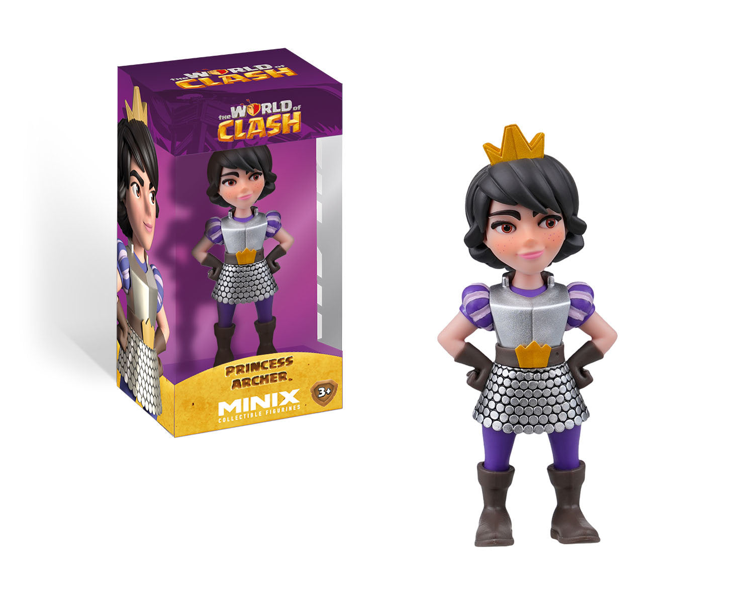 Minix - Video Games #106 - World Of Clash - Princess - Figurines PVC 12 cm