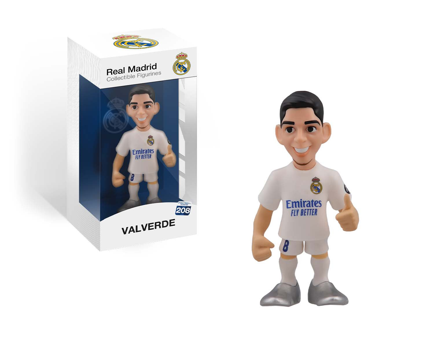 Minix - Football Stars #208 - Real Madrid - Valverde - Figurines PVC 12 cm
