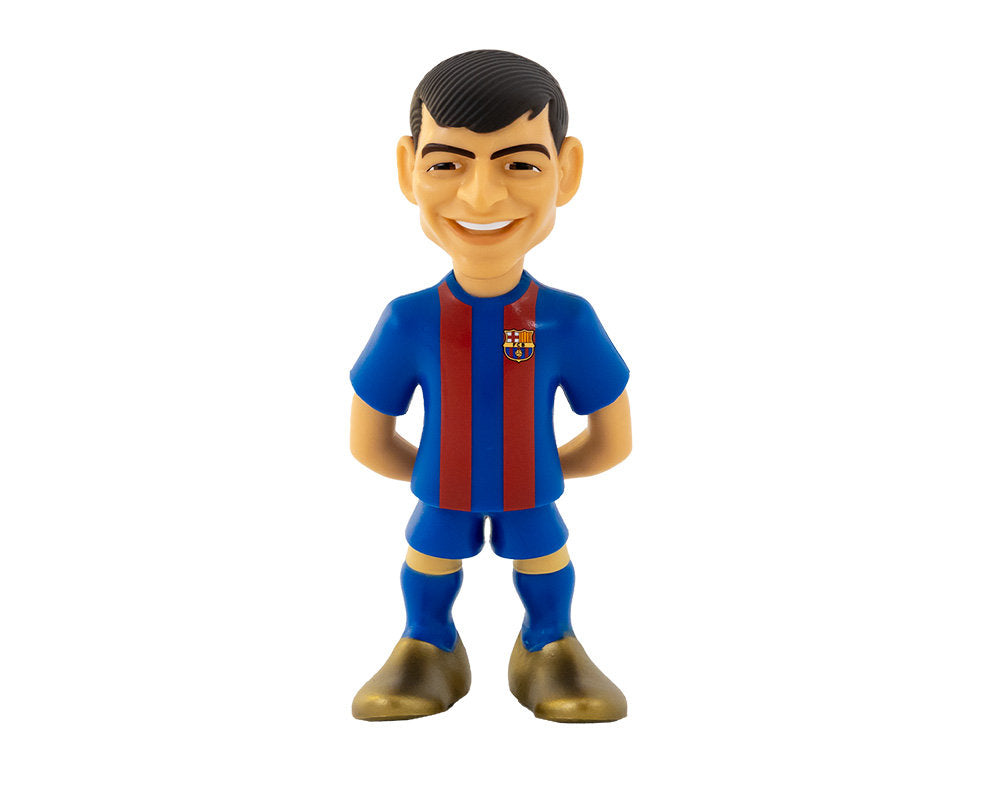 Minix - Football Stars #105 - FC Barcelone - Pedri 16 - Figurines PVC 12 cm - flash vidéo
