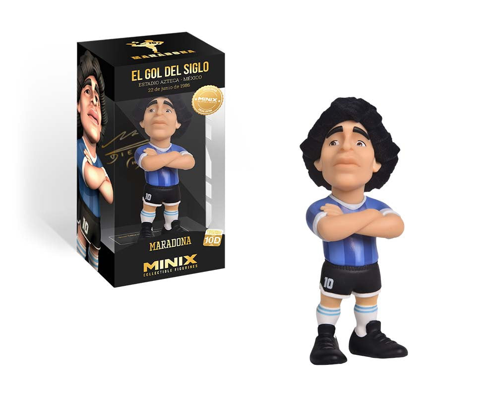 Minix - Football Special #10D - Century Gold - Maradona Statue 12cm