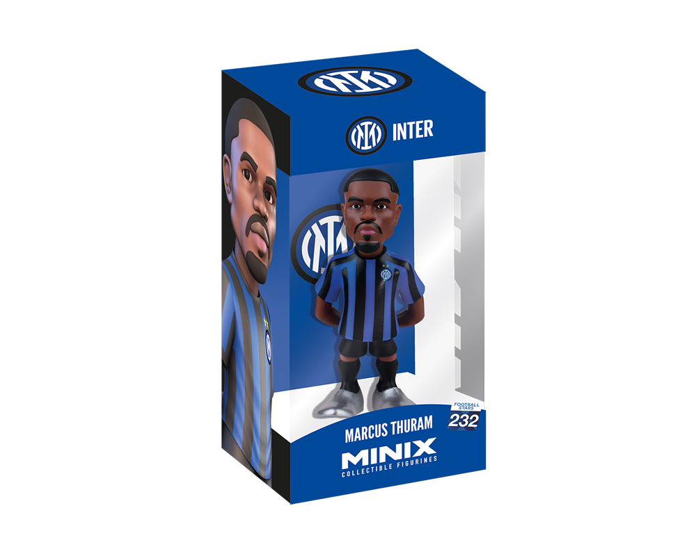 Minix - Football Stars #232 - Inter Milan - Marcus Thuram - Figurines PVC 12 cm