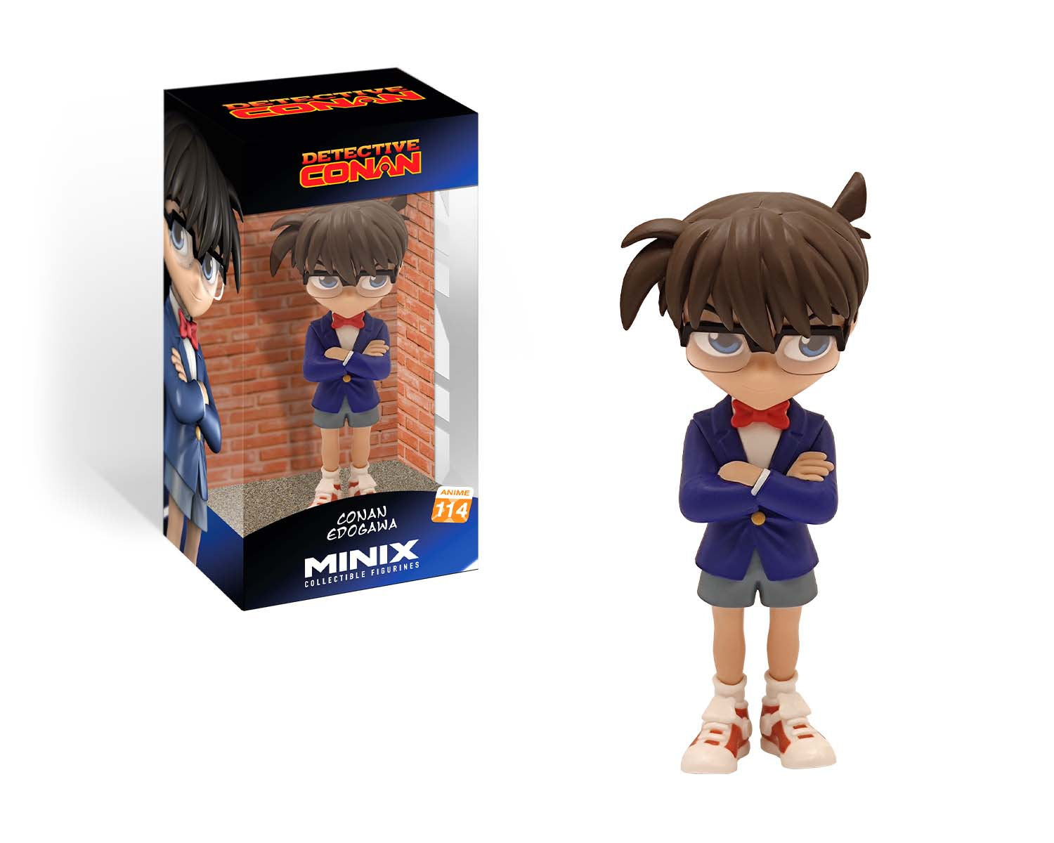 Minix - Anime #114 - Detective Conan - Conan - Figurines PVC 12 cm