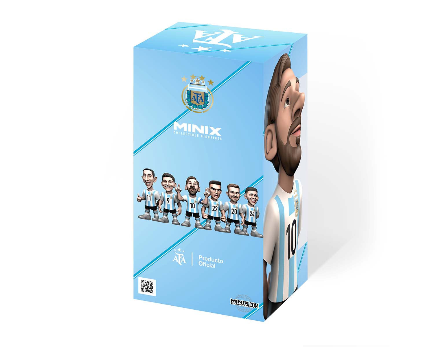 Minix - Football Stars #173 - Argentine - Messi 10 - Figurines PVC 12 cm