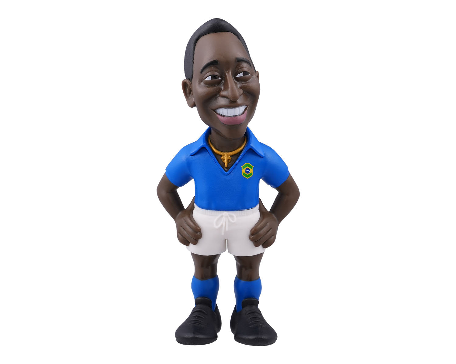 Minix - Football Legends #110C - Brazil 2st Kit Pele - Figurines PVC 12 cm