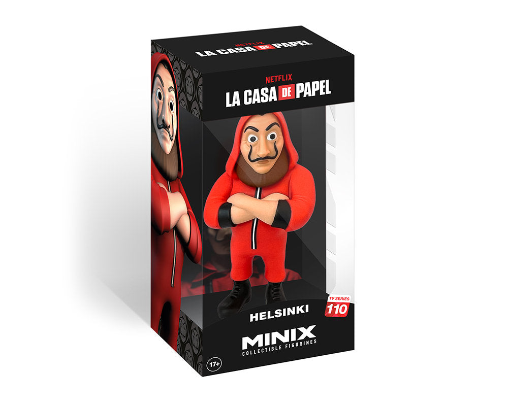 Minix - TV Series #110 - La Casa de Papel - Helsinki avec masque - Figurines PVC 12 cm