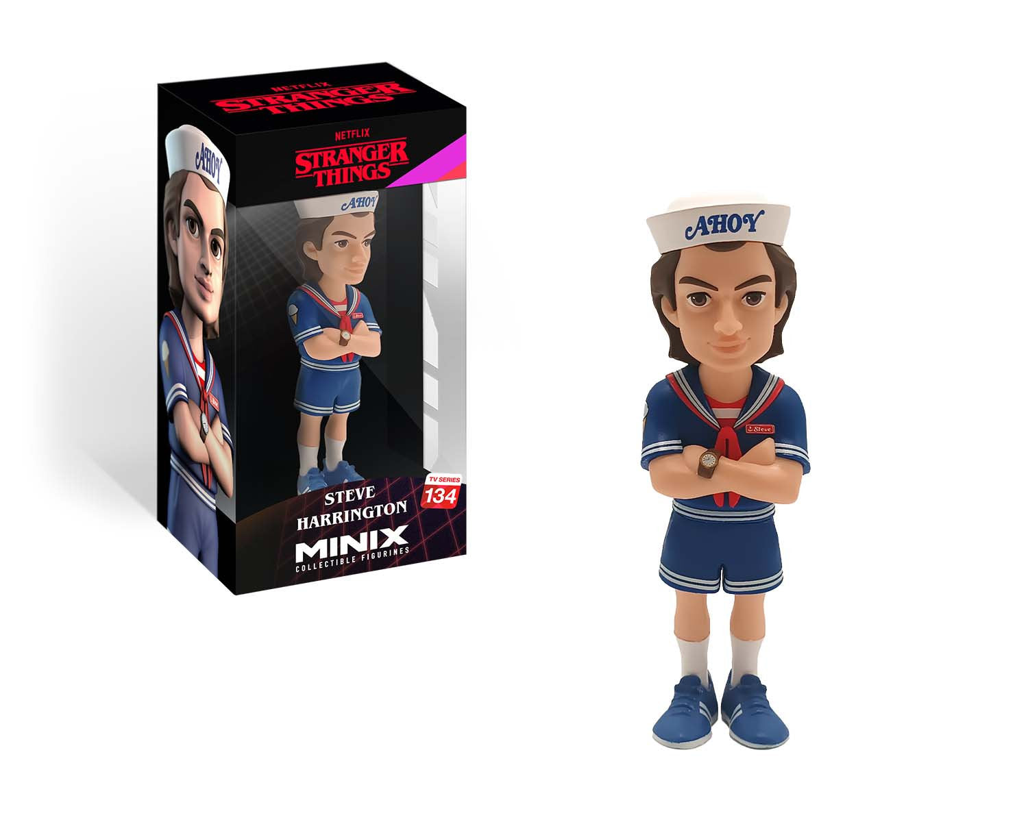 Minix - TV Series #134 - Stranger Things - Steve - Figurines PVC 12 cm