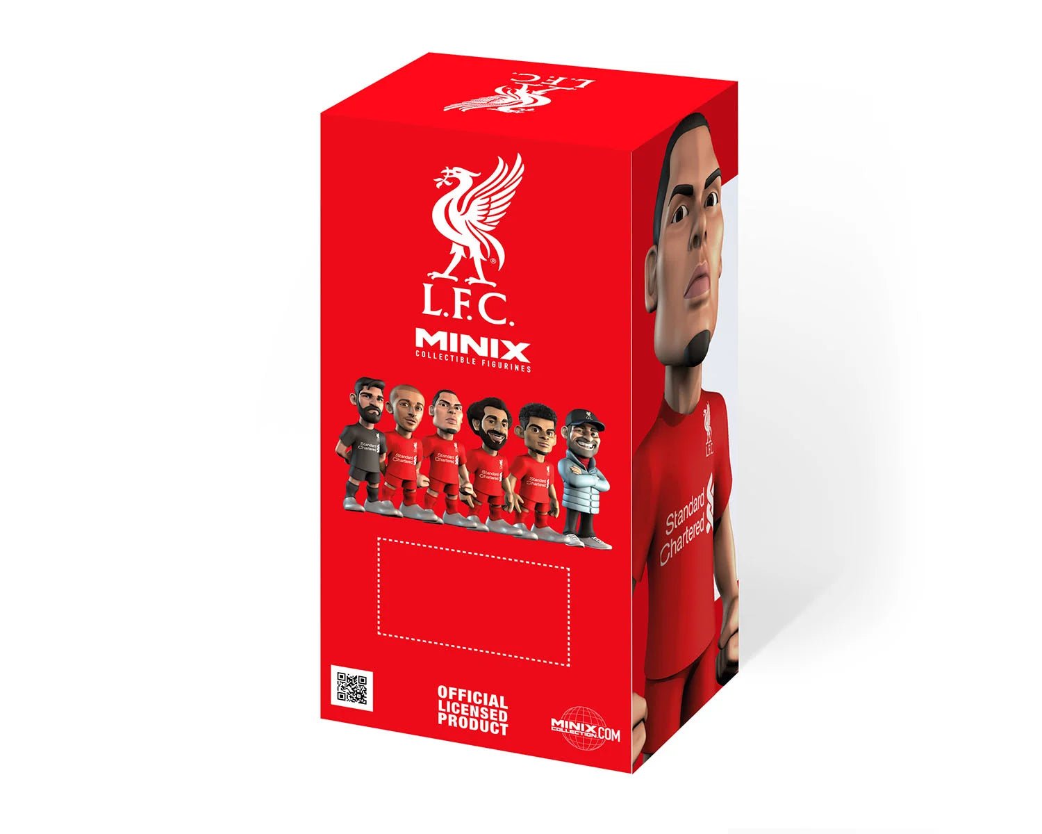 Minix - Football Stars #136 - Liverpool - Van Dijk 4 - Figurines PVC 12 cm
