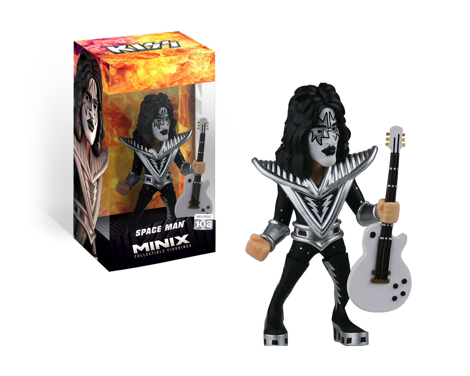 Minix - Music #103 - KISS - Space Man - Figurines PVC 12 cm
