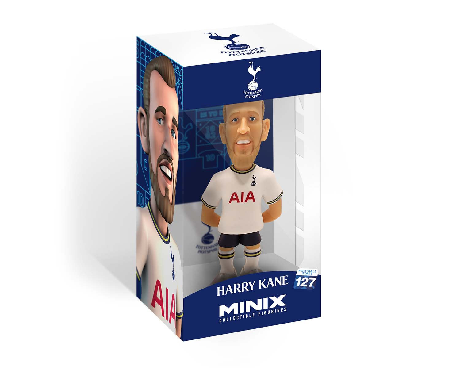 Minix - Football Stars #127 - Tottenham - Harry Kane 10 - Figurines PVC 12 cm