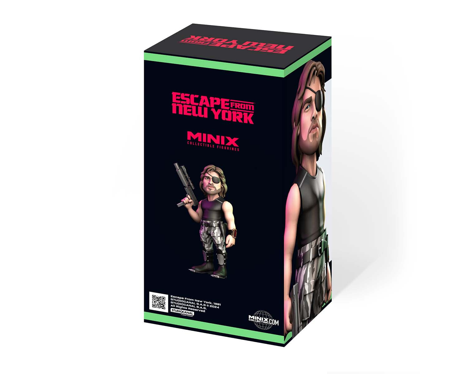 Minix - Movies #115 - Escape from New York - Snake Plissken - Figurines PVC 12 cm