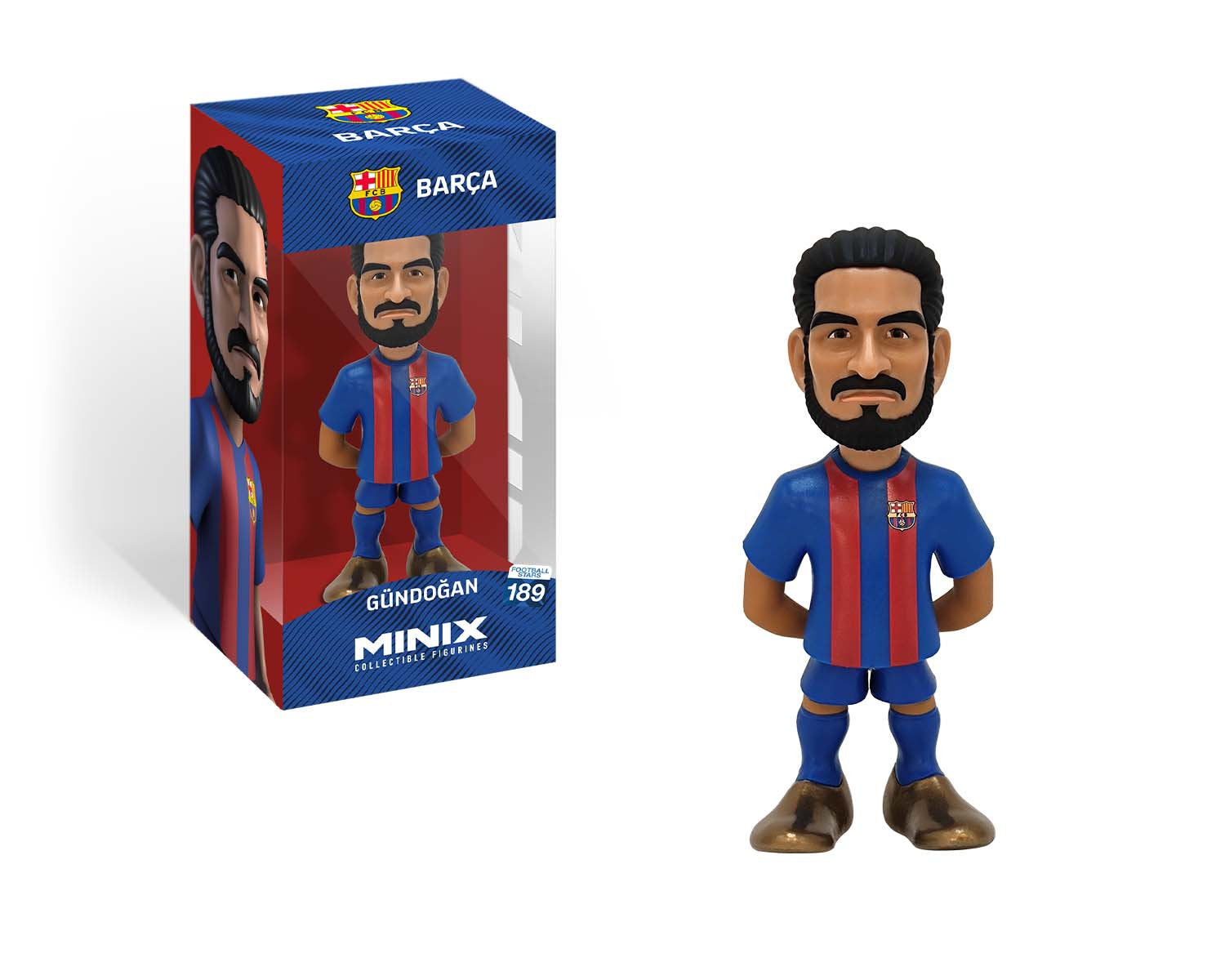 Minix - Football Stars #189 - FC Barcelone - Gundogan 22 - Figurines PVC 12 cm